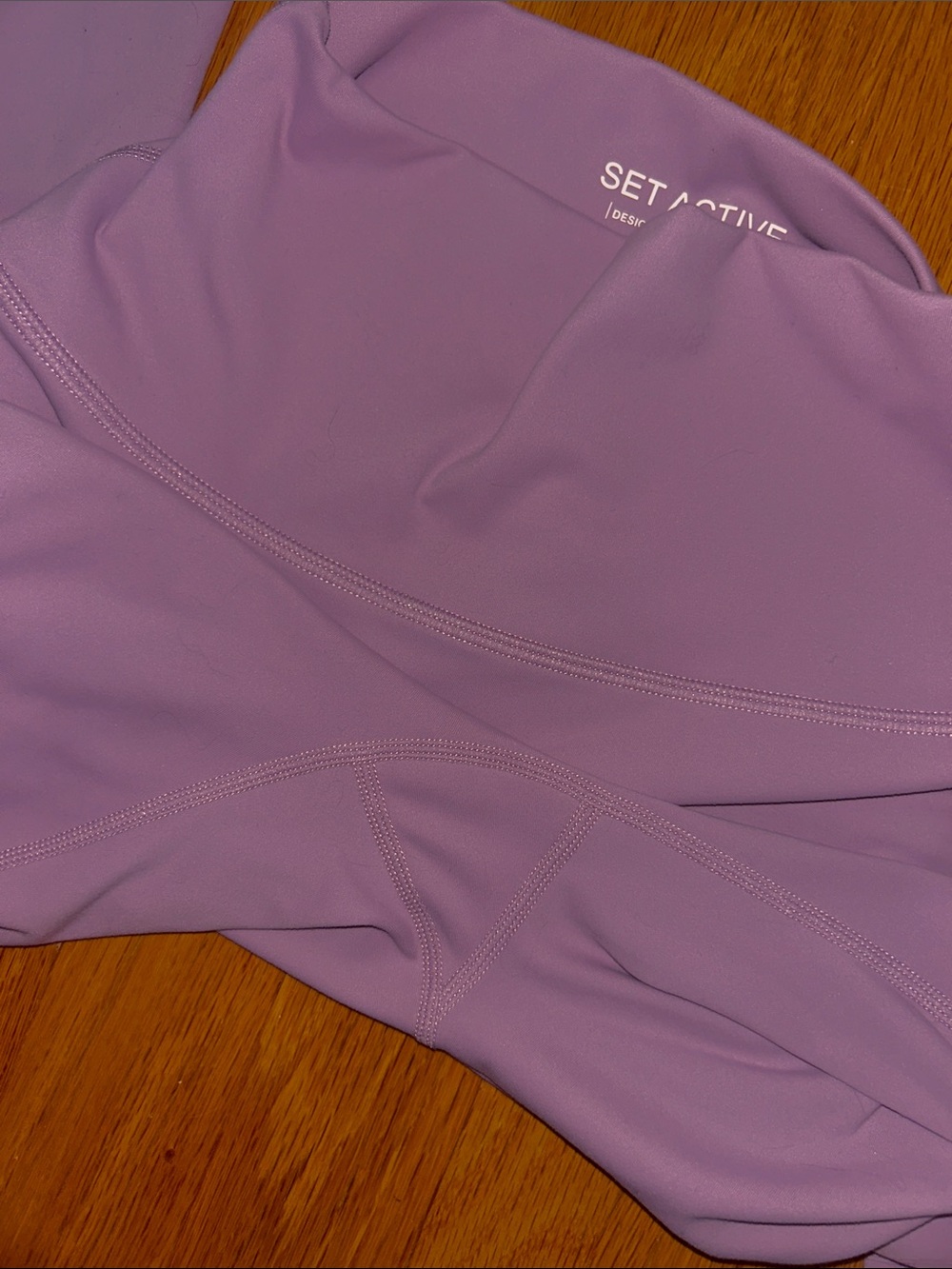 Set Active Luxeform in discontinued color “Crush” Athletic Set Like New - Picture 4 of 5